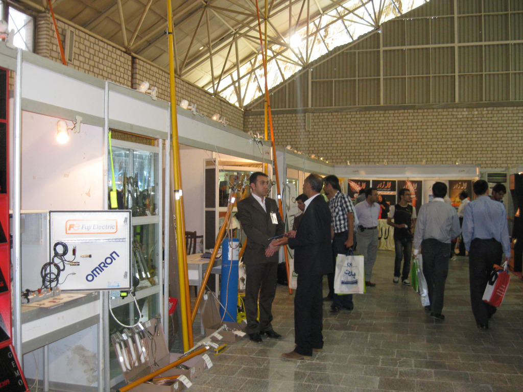 پنجمین نمایشگاه بین المللی صنعت برق ایران - تبریز سال 91